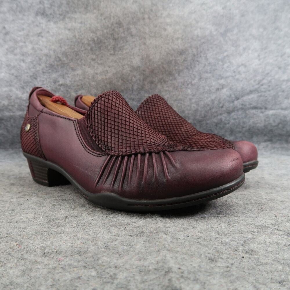 Earth Shoes Womens 6.5 Slip On Comfort Classic Dorado Prune Professional Fashion